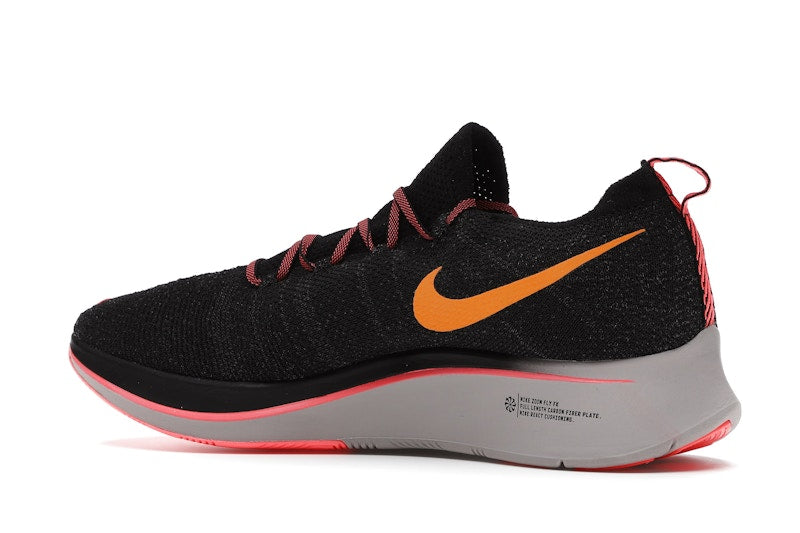 Nike Zoom Fly Flyknit Black Flash Crimson