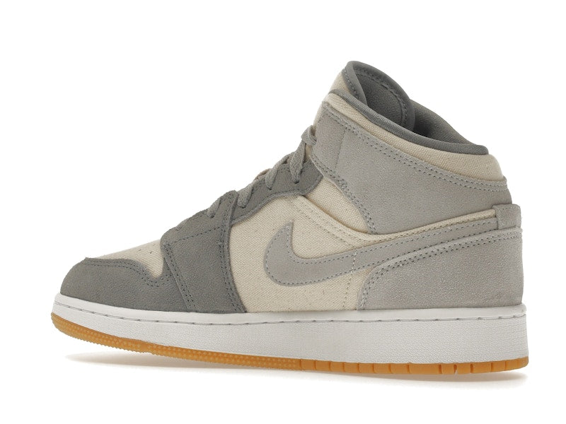 Jordan 1 Mid SE Coconut Milk Particle Grey (GS)