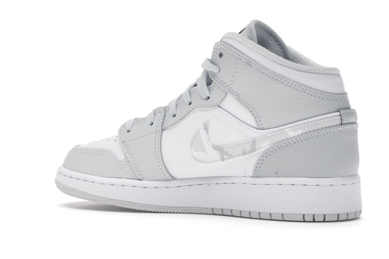 Jordan 1 Mid Grey Camo (GS)