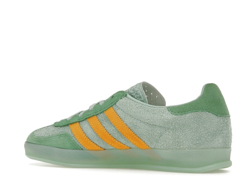 adidas Gazelle Indoor Hazy Green Crew Yellow (Women's)