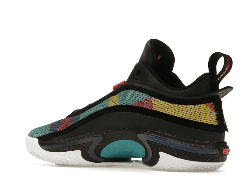 Jordan 36 Low Black Multi-Color