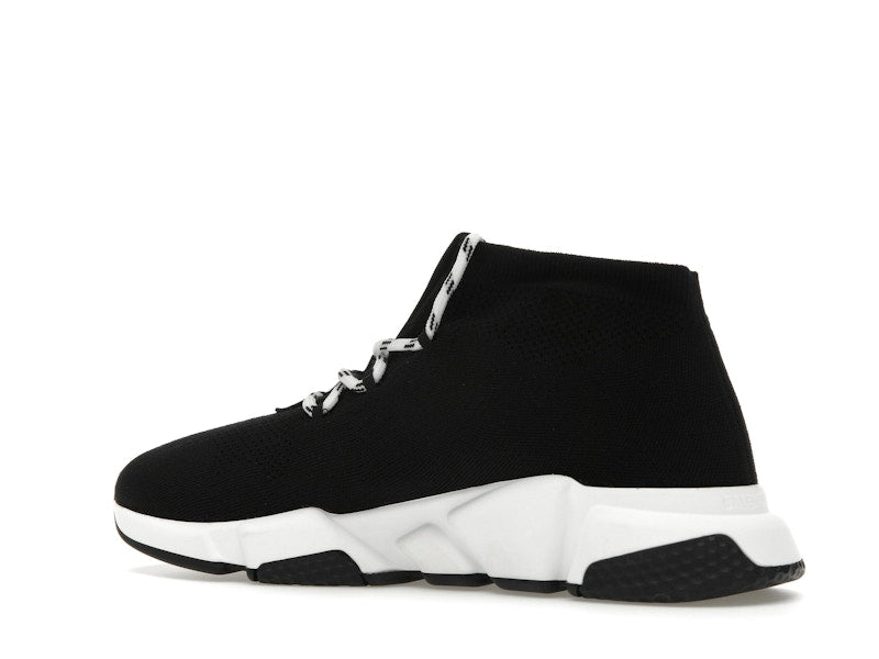 Balenciaga Speed Lace Up Black White (Women's)