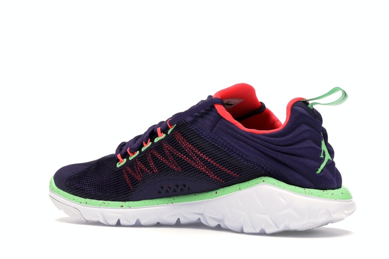 Jordan Flight Flex Trainer Ink/Lt Psn Green-Infrrd 23-White