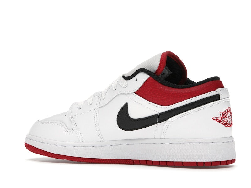Jordan 1 Low White Gym Red (GS)