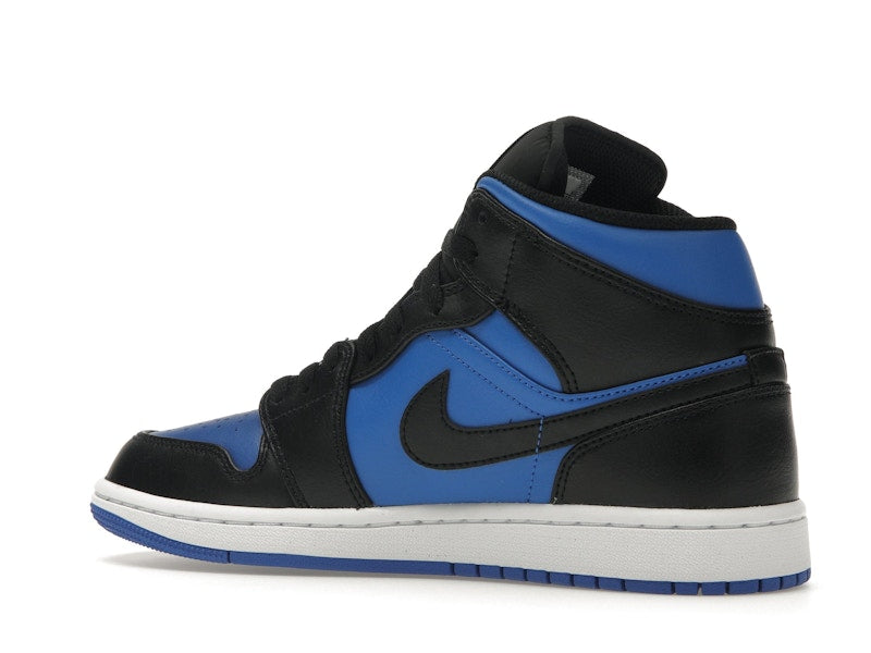 Jordan 1 Mid Black Royal Blue