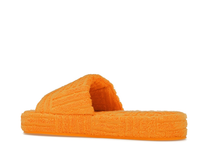 Bottega Veneta Resort Sponge Slide Tangerine