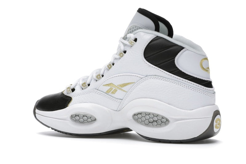 Reebok Question Mid Black Toe