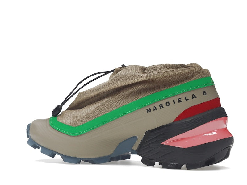 Salomon Cross Low Drawstring MM6 Maison Margiela Kelp Vintage Khaki Bright Green