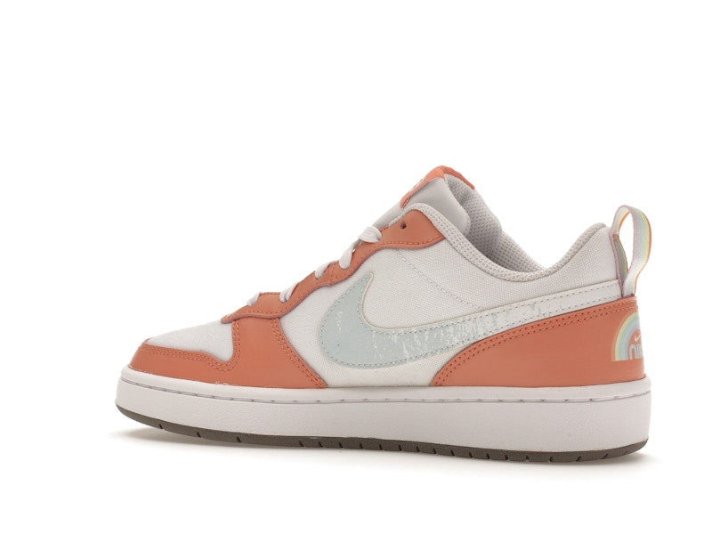 Nike Court Borough Low 2 SE White Light Madder Root (GS)