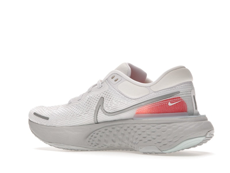 Nike ZoomX Invincible Run Flyknit White Pure Platinum Chile Red