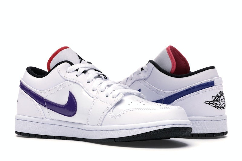 Jordan 1 Low White Multi-Color