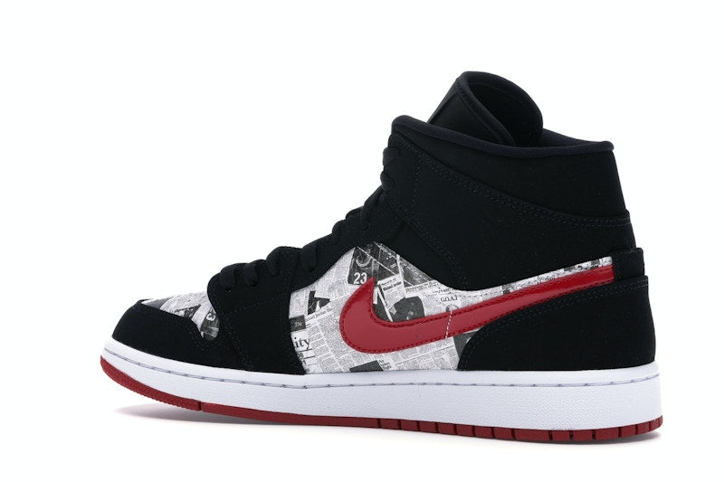 Jordan 1 Mid Newspaper Air Times
