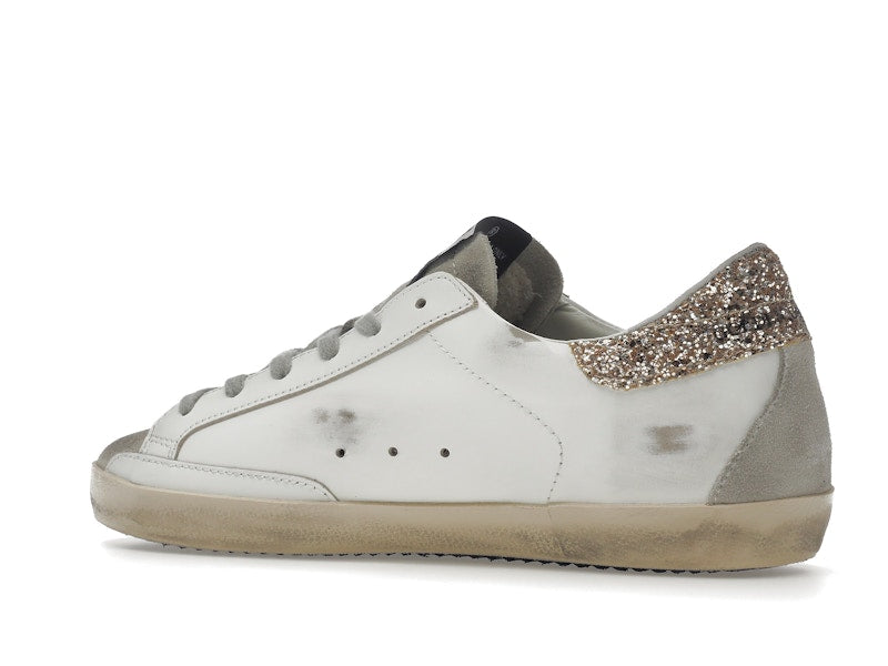Golden Goose Super-Star White Red Glitter (Women's)