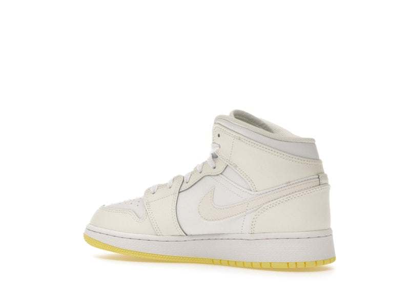 Jordan 1 Mid Sail Light Laser Orange (GS)