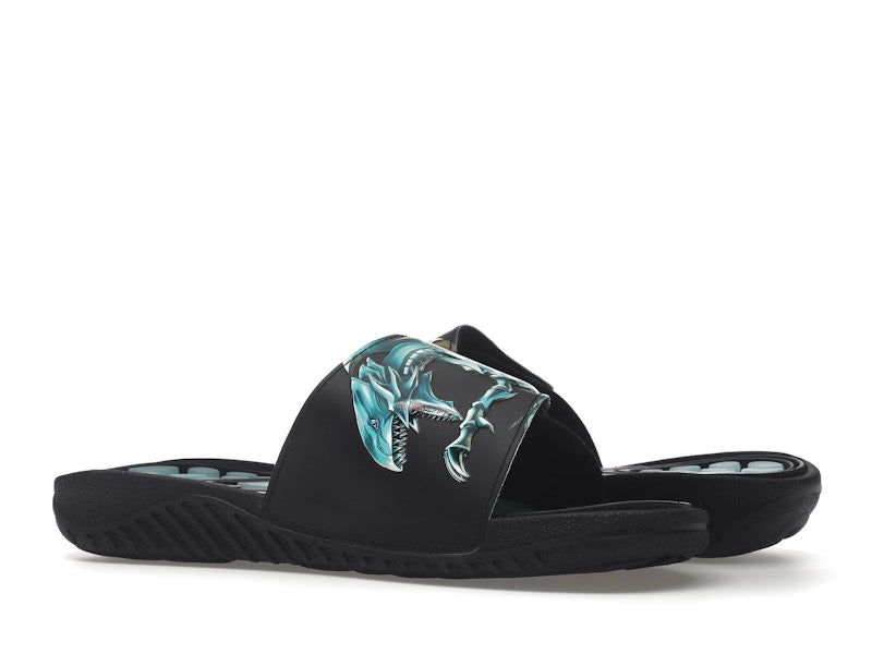 adidas Reptossage Hook-And-Loop Slides Yu-Gi-Oh! Blue Eyes White Dragon