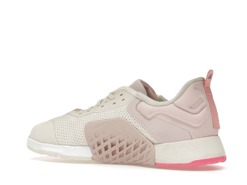 adidas Dropset 3 Chalk White Iron Metallic Semi Pink Spark (Women's)