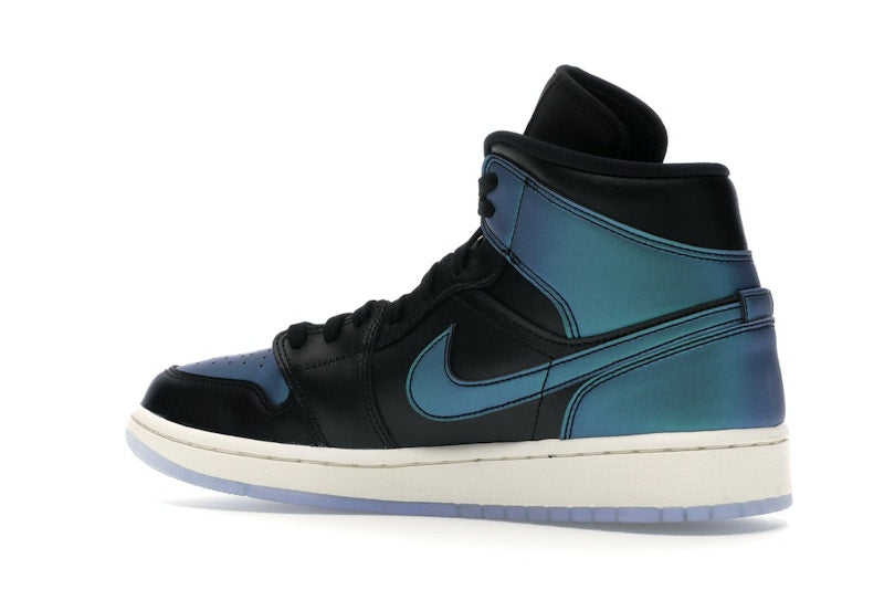Jordan 1 Mid Iridescent Black (Women's)