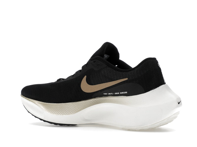 Nike Zoom Fly 5 Black Metallic Gold Grain
