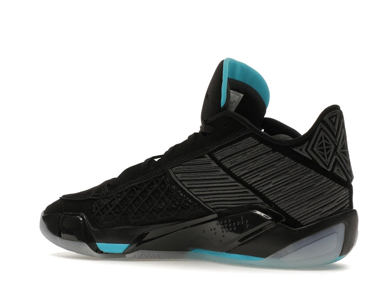 Jordan 38 Low Black Gamma Blue (Translucent Sole)
