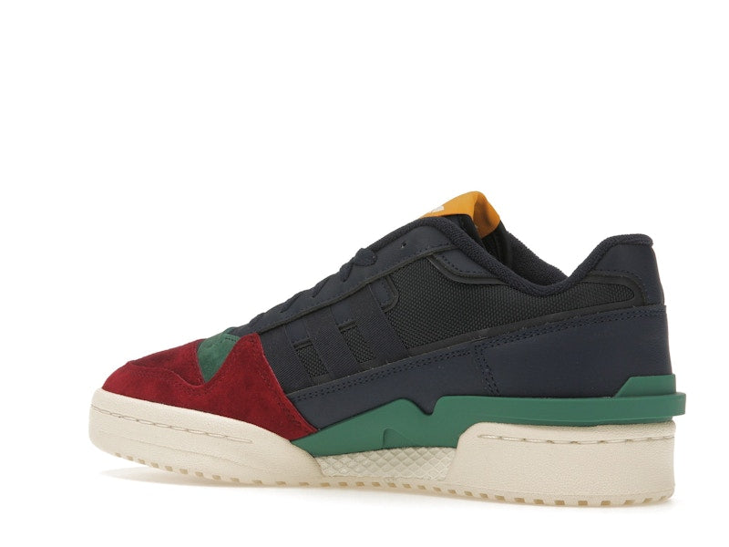 adidas Forum Exhibit Low 2.0 Collegiate Navy Burgundy Green