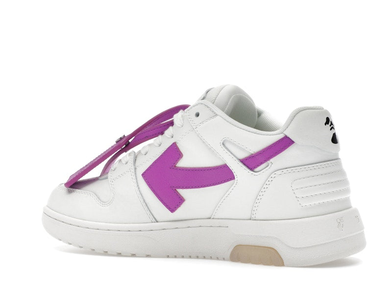 OFF-WHITE Out Of Office OOO Low Tops White Purple (Women's)