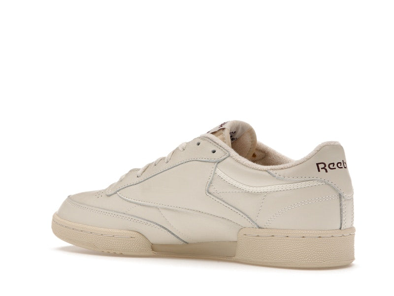 Reebok Club C 85 Chalk Alabaster Maroon