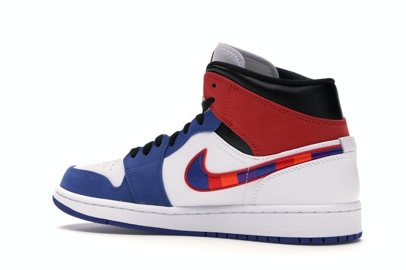 Jordan 1 Mid Multi-Color Swoosh