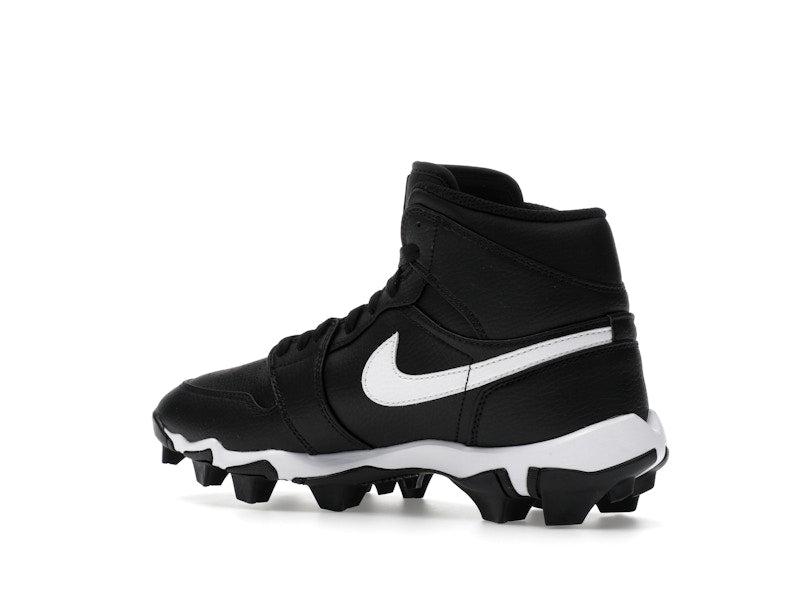 Jordan 1 Mid Cleat Black White (GS)