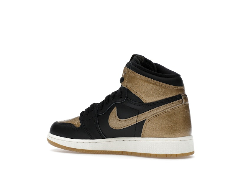 Jordan 1 Retro High OG Black Metallic Gold (GS)
