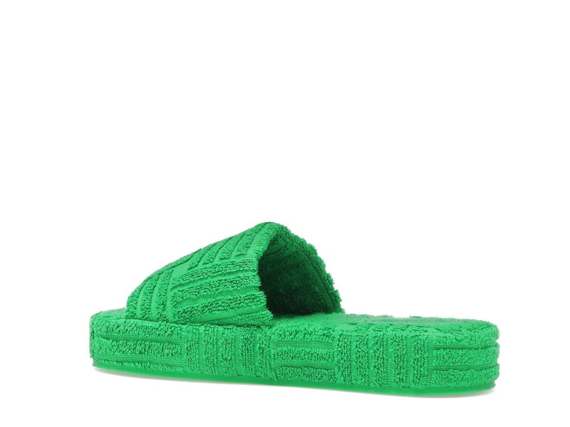 Bottega Veneta Resort Sponge Slide Grass (Womens)