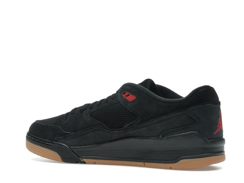 Jordan Flight Court Black Red
