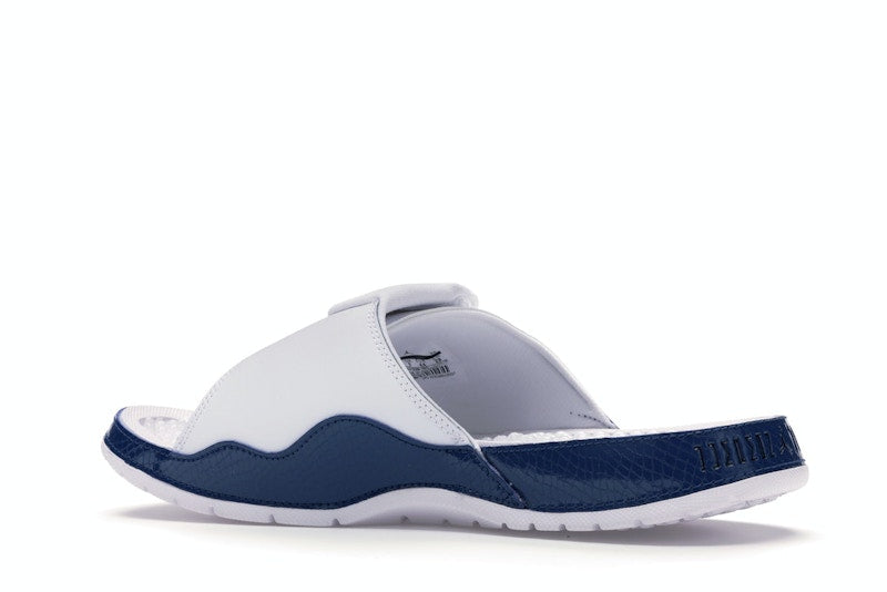Jordan Hydro 11 Slide White Navy