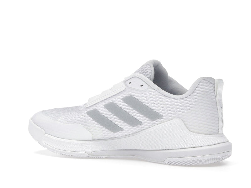 adidas Novaflight 2 Indoor Cloud White Silver Metallic (Women's)