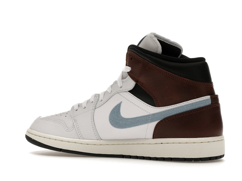 Jordan 1 Mid SE Brown Blue Grey