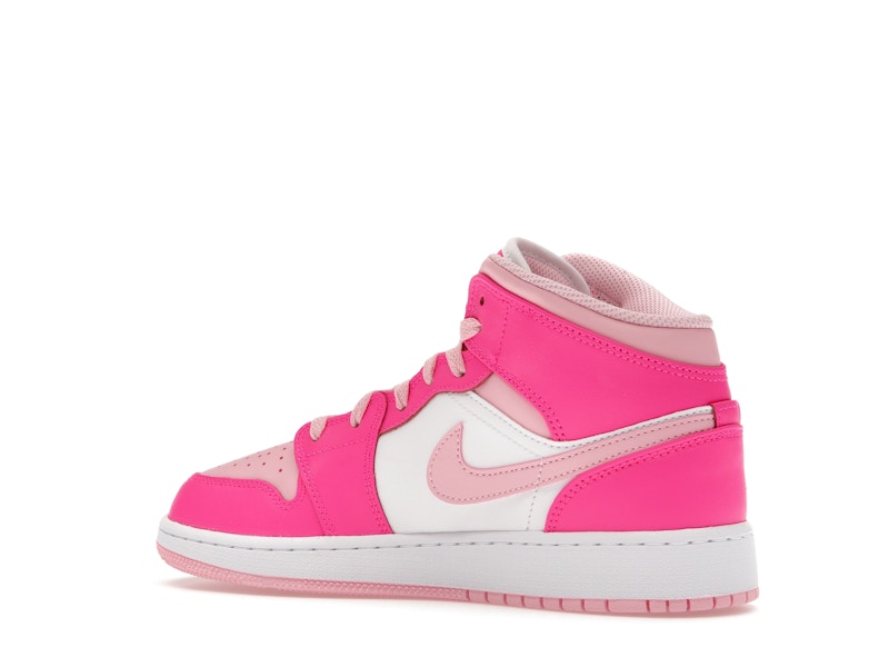 Jordan 1 Mid Fierce Pink (GS)