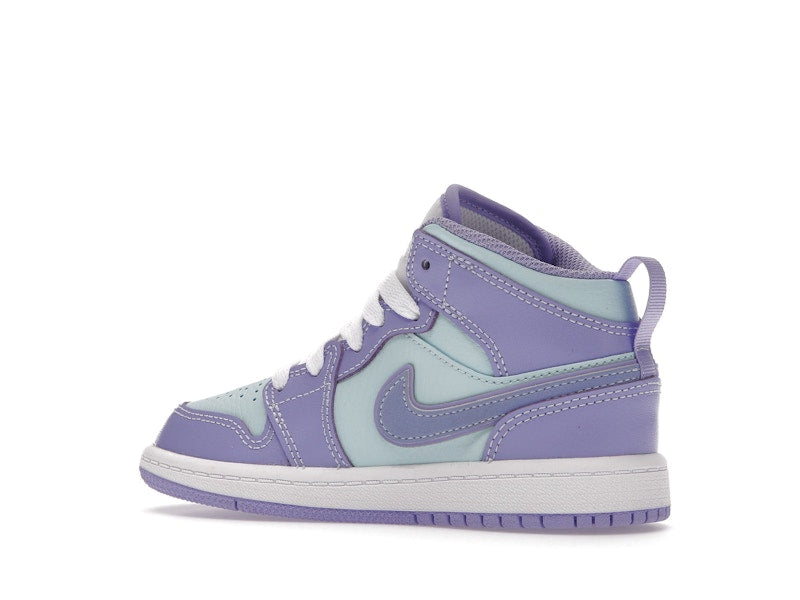 Jordan 1 Mid Purple Aqua (PS)