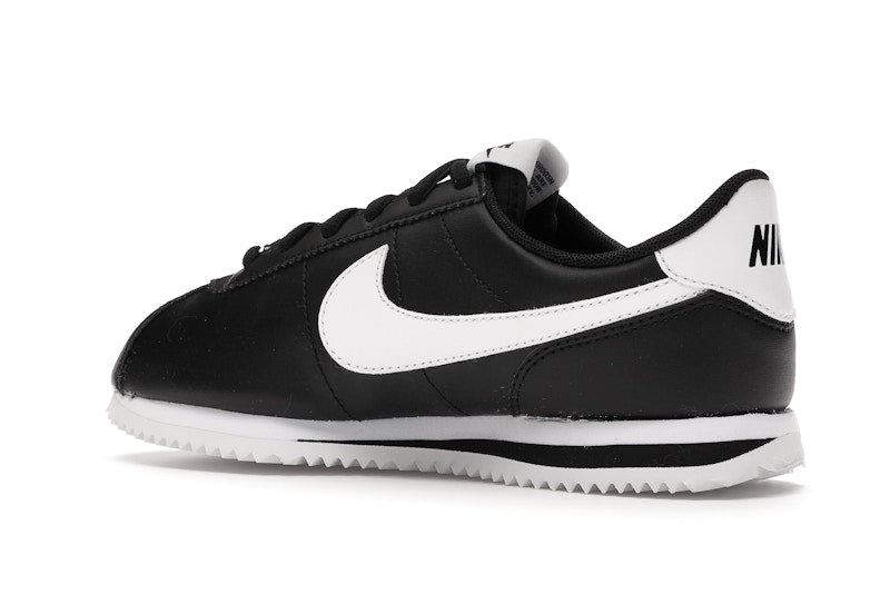 Nike Cortez Basic Leather Black White (GS)