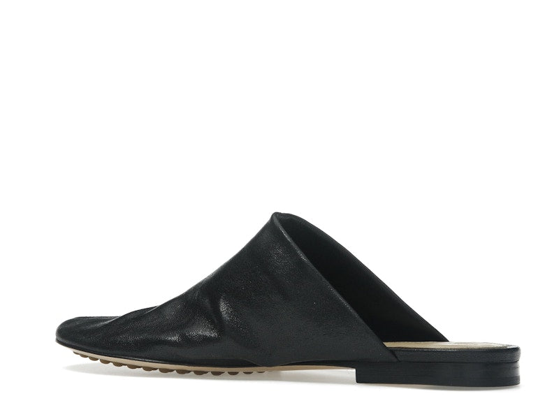 Bottega Veneta Leather Dot Sock Slippers Black (Women's)