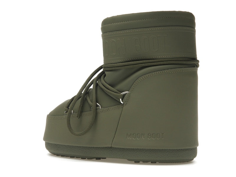 Moon Boot Icon Rubber Low Boot Khaki