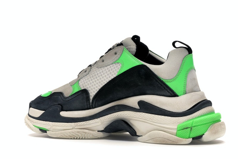 Balenciaga Triple S Mr. Porter Neon Green 2018