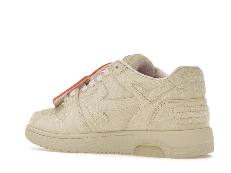 Off-White Out Of Office Suede Beige Pink
