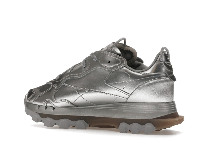 Reebok Classic Leather Cardi B Silver Metallic (Women's)