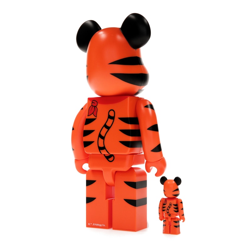 Bearbrick x Kellogg's Tony The Tiger Vintage Ver. 100% & 400% Set