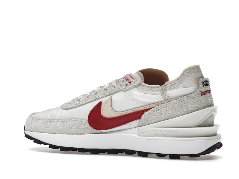 Nike Waffle One SE Sail Pearl White Black Gym Red (Women's)