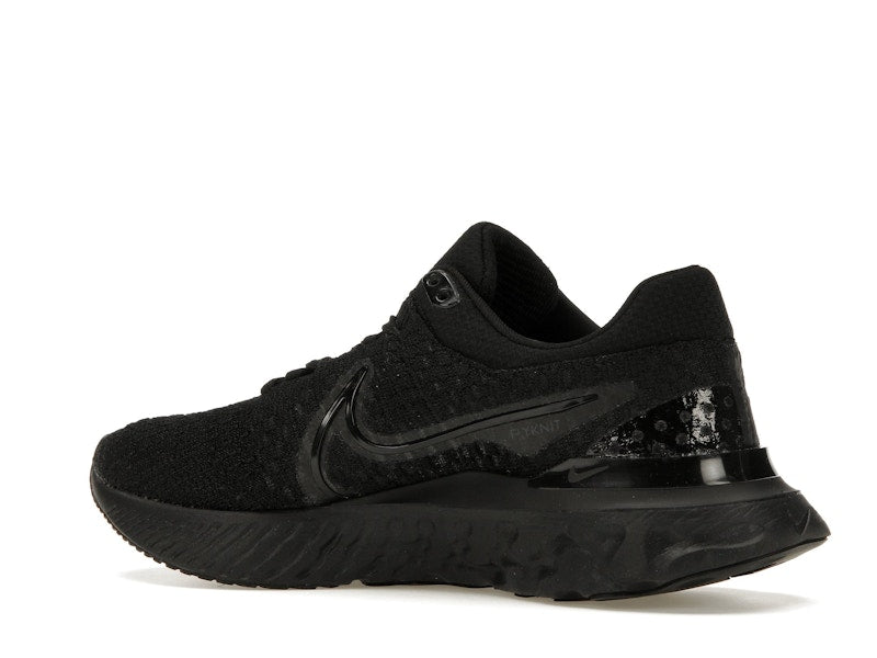 Nike React Infinity Run Flyknit 3 Triple Black (Women's)