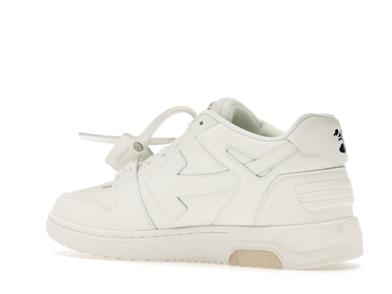 OFF-WHITE Out Of Office OOO Low Tops Triple White