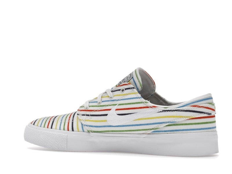 Nike SB Zoom Stefan Janoski Canvas Multi-Color Pinstripes