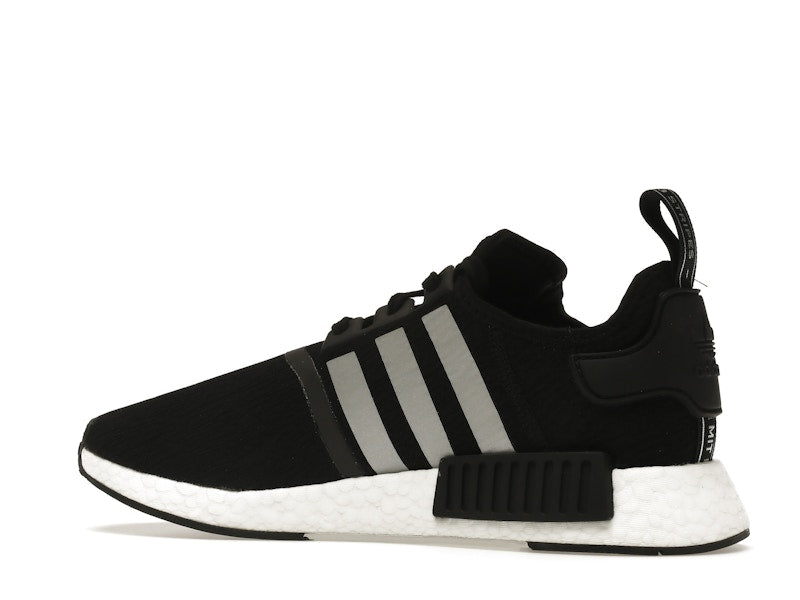 adidas NMD R1 Black Silver Solar Red