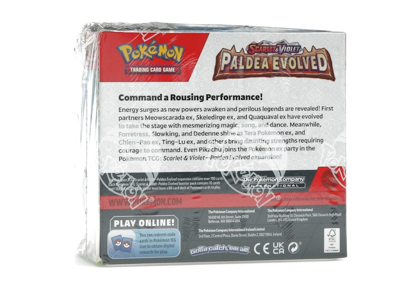 Pokémon TCG Scarlet & Violet Paldea Evolved Booster Box