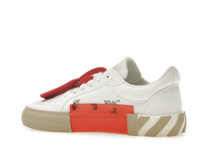 OFF-WHITE Vulc Low White Beige Orange (Women's)